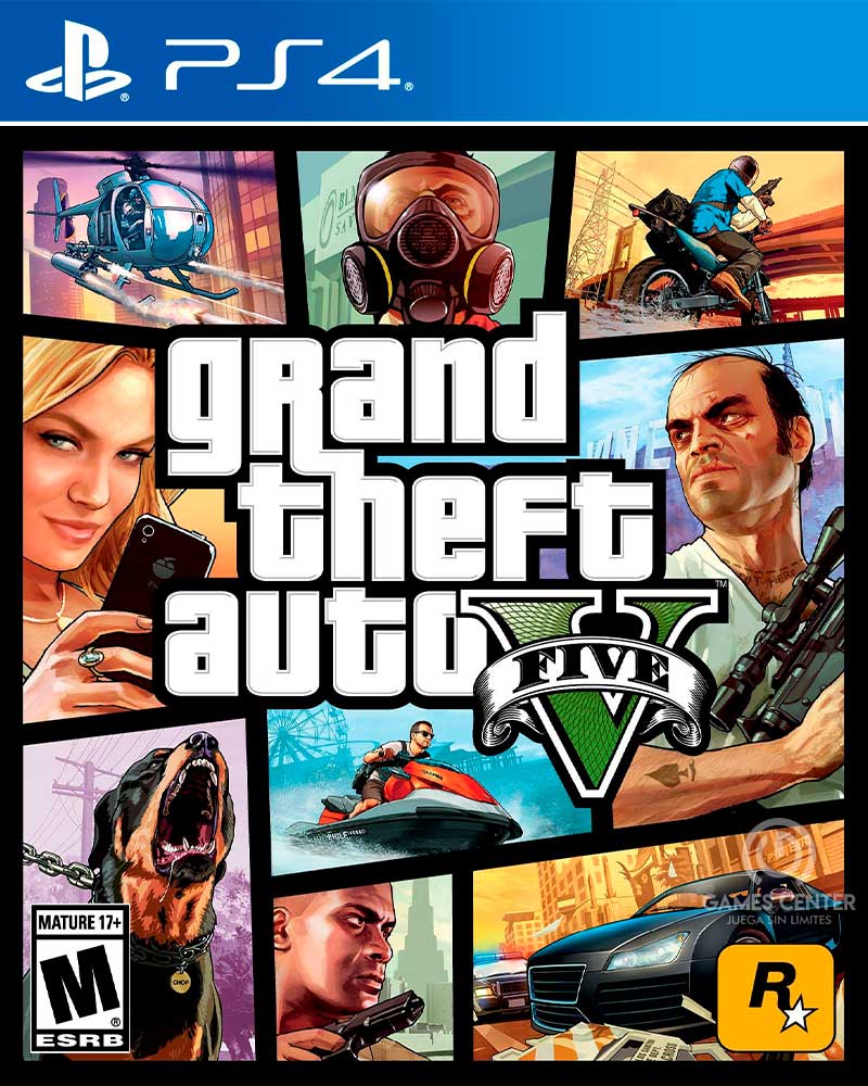 Grand Theft Auto GTA 5 - PlayStation 4 Center