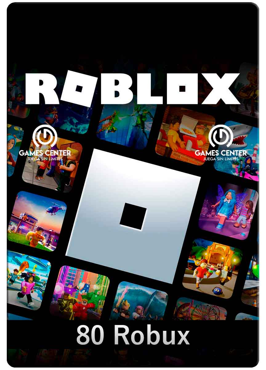 Roblox 80 Robux Games Center - comprar robux con googleplay