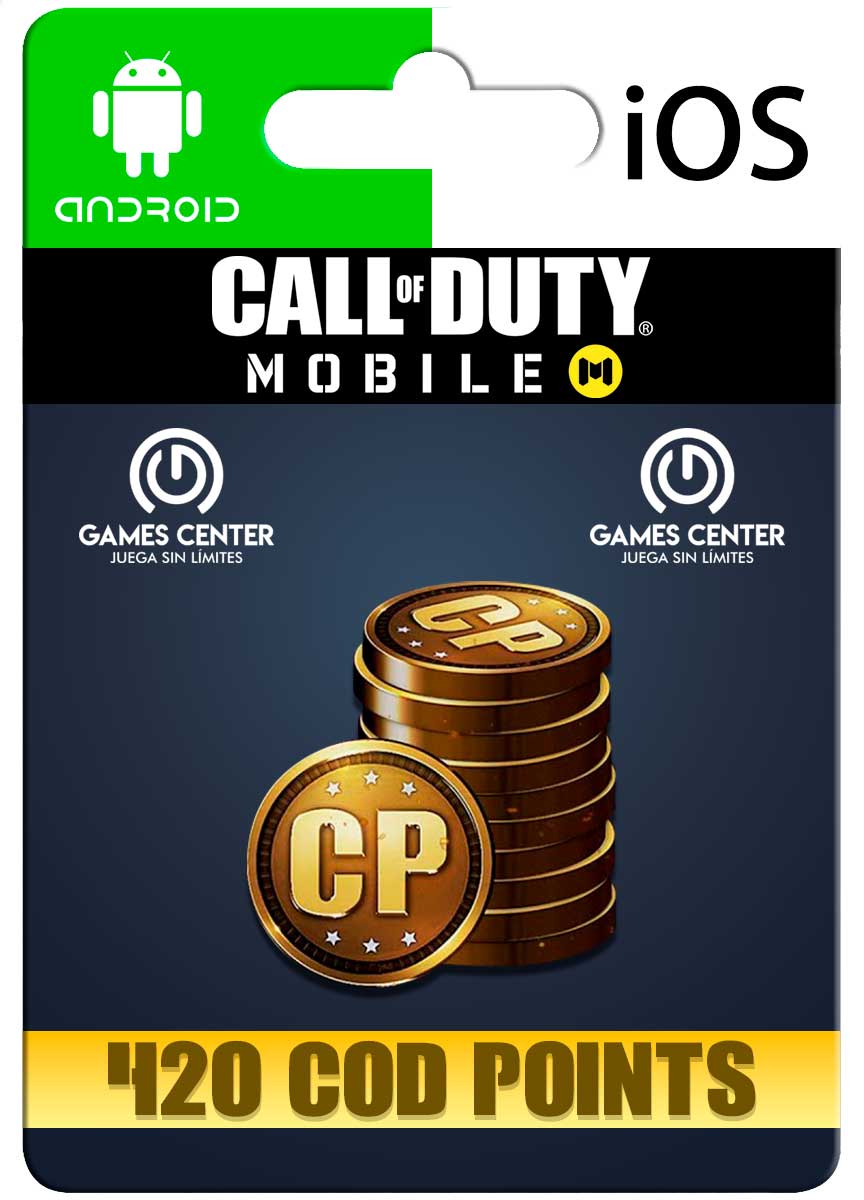 Call Of Duty: Mobile 400 Points + 20 Bonus - Games Center