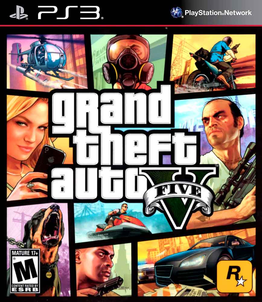 Grand Theft Auto V GTA 5 - PlayStation 3 - Games Center