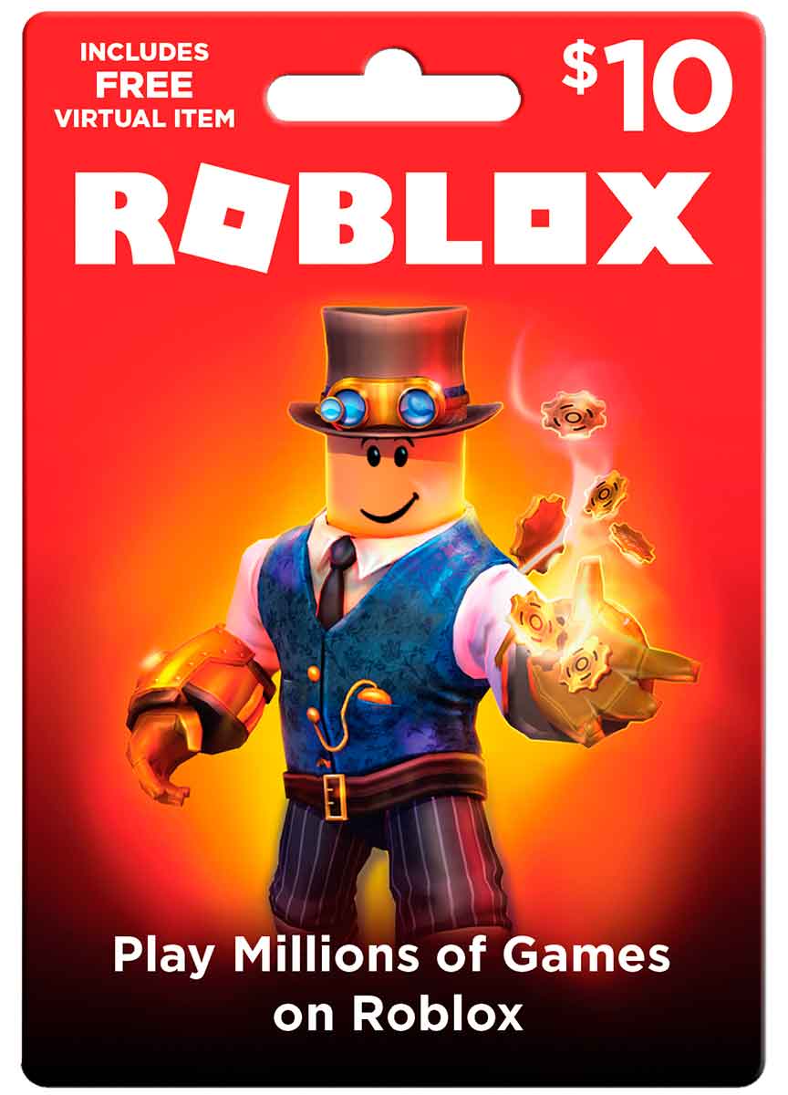 ROBLOX Game Card 10 Games Center