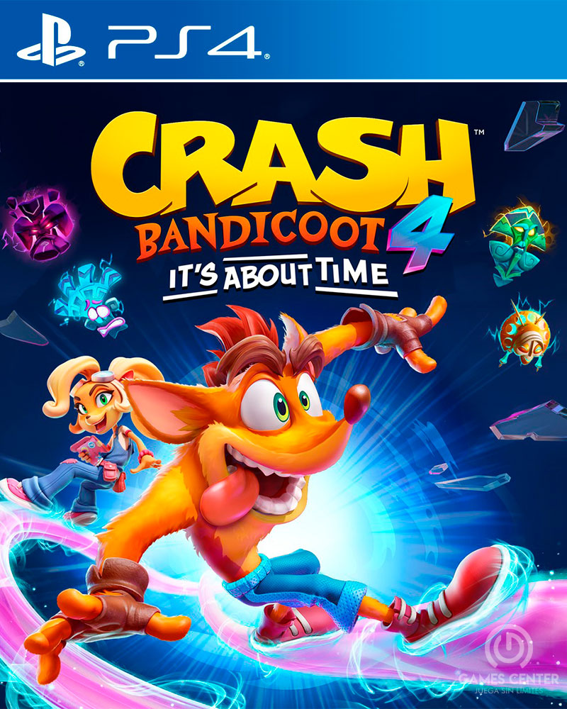 Importación alemana It's About Time PlayStation 4 Crash Bandicoot™ 4 