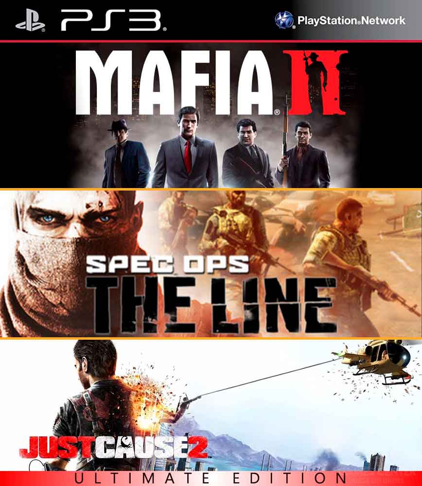 Juegos Digitales PS3 Mexico - Spec Ops: The Line + Mafia II $89 12.7 GB  Oferta válida al 4 de enero o agotar existencias. Atendemos vía inbox.