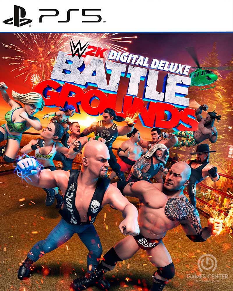 WWE 2K Battlegrounds Digital Deluxe Edition PlayStation 5 Games Center