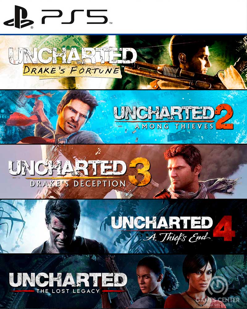 UNCHARTED: Super Pack - PlayStation 5 - Games Center