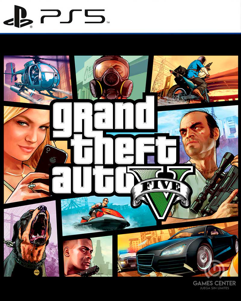 Grand Theft Auto V GTA 5 - PlayStation 5 - Games Center