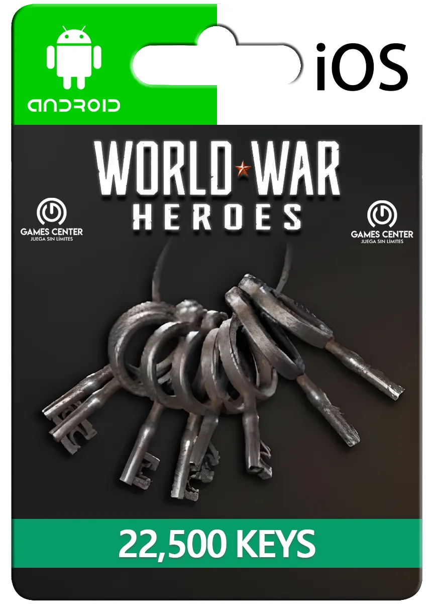 World War Heroes - 22500 Keys - Games Center