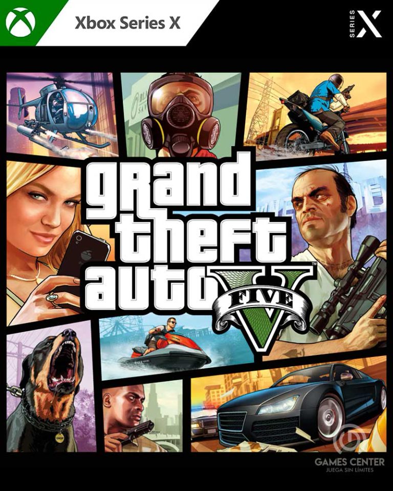 Grand Theft Auto V - Xbox Series X|S - GAMES CENTER PERÚ