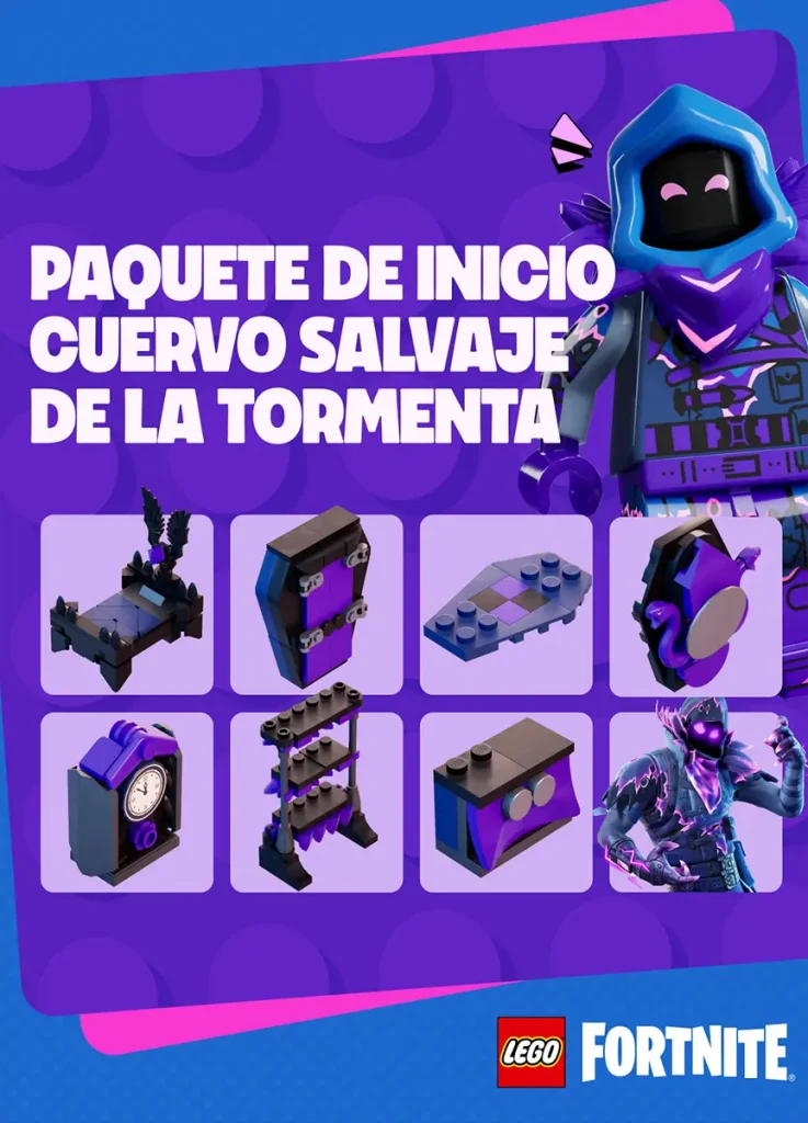 Fortnite – Paquete de Inicio Cuervo Salvaje de la Tormenta