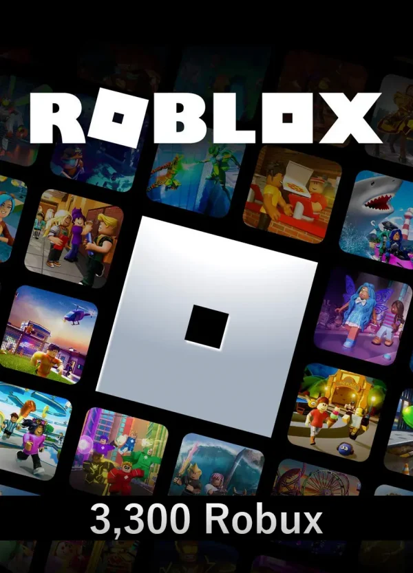 ROBLOX: 2800 Robux + 500 Bonus - GAMES CENTER PERÚ