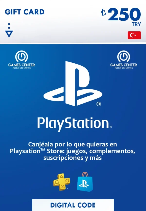 PSN Card Turkey – PlayStation Store Turkey - GAMES CENTER PERÚ